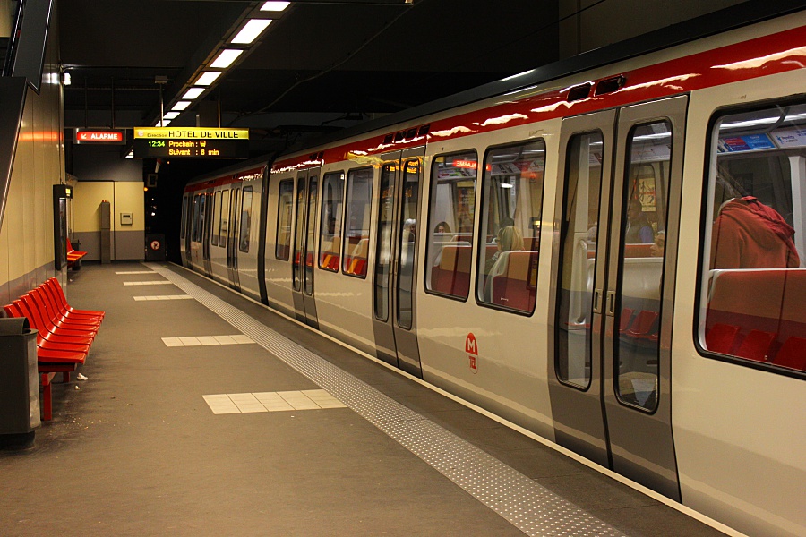 Piezas para metro