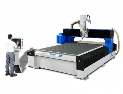 Fresa HSM de precisión CNC para uso profesional intensivo, gran tamaño de mesa